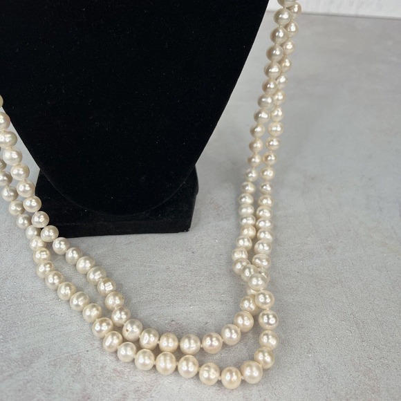 64” Freshwater Pearl Stand Necklace $1,684 - Picture 4 of 8